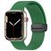 Mobigear Sport Mag Silikon Apple Watch Armband Magnetverschluss - 49/46/45/44 mm - Grün