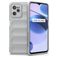 Mobigear Bumpy Realme C35 Hülle Flexibles TPU Backcover - Grau