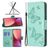 Mobigear Butterfly Xiaomi 12X Hülle Klapphülle Geldbörse - Grün
