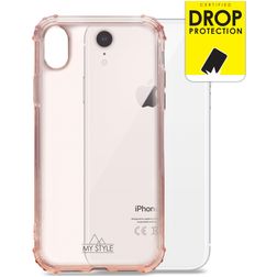 My Style Protective Flex iPhone XR Hülle Flexibles TPU Backcover Stoßfest - Soft Pink