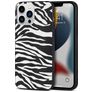 Mobigear Safari iPhone 14 Plus Hülle Flexibles TPU Backcover - Zebra