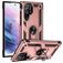 Mobigear Armor Ring Samsung Galaxy S23 Ultra Hülle Hardcase Backcover Stoßfest mit Ringhalter - Roségold