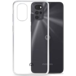 Mobilize Gelly Durchsichtig Motorola Moto G22 Hülle Flexibles TPU Backcover - Transparent