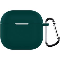 Mobigear Colors Apple AirPods 4 Hülle Flexibles Silikon - Grün