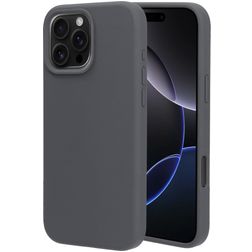 Mobiparts iPhone 16 Pro Max Silikon Hülle Backcover - Urban Grey