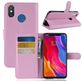 Mobigear Classic Xiaomi Mi 8 Hülle Klapphülle Geldbörse - Lila