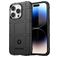 Mobigear Rugged Shield iPhone 15 Pro Max Hülle Flexibles TPU Backcover Stoßfest - Schwarz