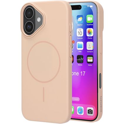 Mobiparts Slim Line iPhone 17 MagSafe Hülle Hardcase Backcover - Dune Sand