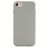 Mobigear Colors iPhone 8 Hülle Flexibles TPU Backcover - Grau