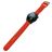 Mobigear Bumpy Silikon Smartwatch Armband Dornschließe - 20-mm-Universalanschluss - Rot