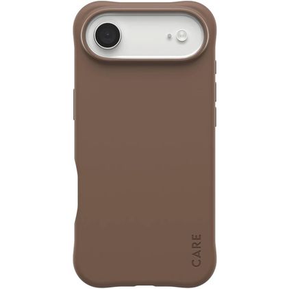 CARE by PanzerGlass Fashionable iPhone Air Silikon MagSafe Hülle Backcover - Espresso