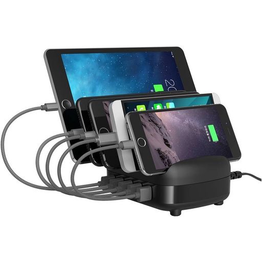 Orico Smart 5 USB Ladestation 40W 2.4A - Schwarz