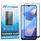 Mobigear Premium OPPO A16 Panzerglas Gehärtetes Glas Displayschutz - Hüllenfreundlich - Schwarz