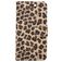 Mobigear Leopard iPhone 7 Hülle Klapphülle Geldbörse - Gelb