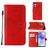 Mobigear Butterfly Samsung Galaxy A55 Hülle Klapphülle Geldbörse - Rot