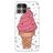 Mobigear Design iPhone 12 Pro Max Hülle Flexibles TPU Backcover - Ice Cream