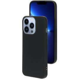Mobiparts iPhone 13 Pro Silikon Hülle Backcover - Schwarz