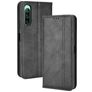 Mobigear Sensation Sony Xperia 10 IV Klapphülle Portemonnaie - Schwarz