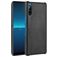 Mobigear Croco Sony Xperia L4 Hülle Hardcase Backcover - Schwarz