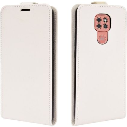 Mobigear Motorola Moto G9 Play Hülle Flipcase - Weiß