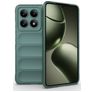 Mobigear Bumpy Xiaomi 14T Hülle Flexibles TPU Backcover - Grün