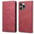Mobigear Wallet iPhone 16 Pro Max Hülle Klapphülle Geldbörse - Rot