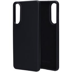 Mobiparts Samsung Galaxy S25 Edge Silikon Hülle Backcover - Schwarz