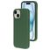 Mobiparts iPhone 15 Silikon Hülle Backcover - Forest Green