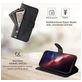 Mobigear Zipper iPhone Air Hülle Klapphülle Geldbörse - Schwarz