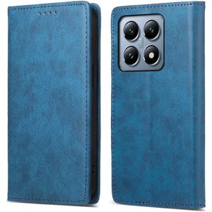 Mobigear Wallet Xiaomi 14T Pro Hülle Klapphülle Geldbörse - Blau