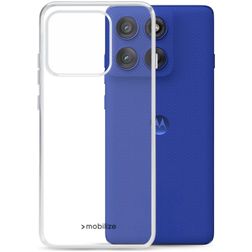 Mobilize Gelly Case Durchsichtig Motorola Edge 60 Pro Hülle Flexibles TPU Backcover - Transparent