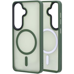 Mobiparts Hardcover Samsung Galaxy S26 MagSafe Hülle Hardcase Backcover - Satin Green