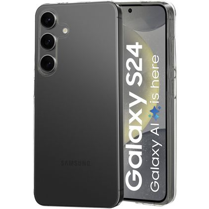 Mobiparts Classic Durchsichtig Samsung Galaxy S24 Hülle Flexibles TPU Backcover - Transparent