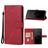 Mobigear Wallet ASUS ROG Phone 7 Hülle Klapphülle Geldbörse - Rot