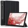 Mobigear Tri-Fold Samsung Galaxy Tab S9 Plus Klapphülle + Stylus-Halter - Schwarz