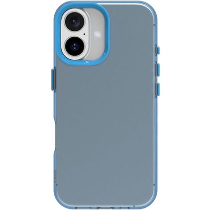 Mobigear Crystal iPhone 16 Plus Hülle Hardcase Backcover - Blau