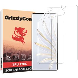 GrizzlyCoat HONOR 70 Hydrogel TPU Displayschutz - Hüllenfreundlich + Applikator (2er Pack)