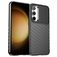 Mobigear Groove Samsung Galaxy S23 FE Hülle Flexibles TPU Backcover - Schwarz
