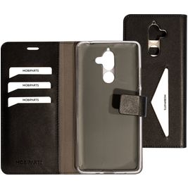 Mobiparts Classic Wallet Nokia 7 Plus Hülle Klapphülle Geldbörse - Schwarz