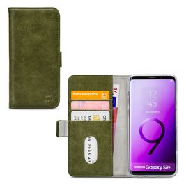 Mobilize Elite Gelly Samsung Galaxy S9 Plus Hülle Klapphülle Geldbörse - Grün