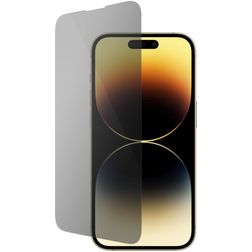 Mobiparts iPhone 14 Pro Max Panzerglas Gehärtetes Glas Displayschutz Privacy - Hüllenfreundlich