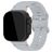 Mobilize Buckle Silikon Apple Watch Armband Dornschließe - 42/41/40/38 mm - Grau