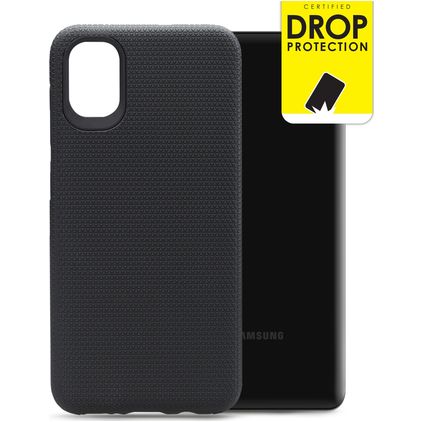 My Style Tough Samsung Galaxy A51 Hardcase Backcover Shockproof - Schwarz