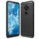 Mobigear Brushed Slim Nokia 7.2 TPU (flexibel) Backcover - Schwarz