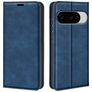 Mobigear Retro Slim Google Pixel 10 Hülle Klapphülle Geldbörse - Dunkelblau