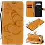 Mobigear Butterfly LG V60 ThinQ Hülle Klapphülle Geldbörse - Cognac