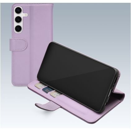 Mobilize Premium Gelly Samsung Galaxy S26 Hülle Klapphülle Geldbörse - Lila
