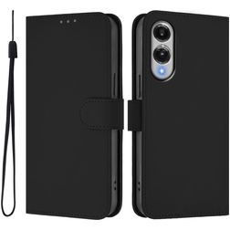 Mobigear Urban Wallet Samsung Galaxy S25 Edge Hülle Klapphülle Geldbörse - Schwarz