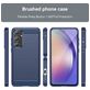 Mobigear Brushed Slim Samsung Galaxy A55 Hülle Flexibles TPU Backcover - Blau