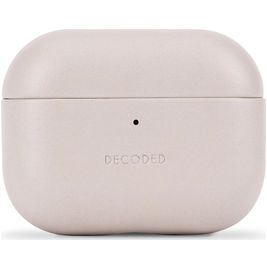 Decoded Apple AirPods Pro 3 Hülle Echtes Leder - Clay